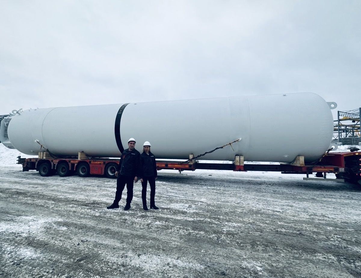 Фото у цеха ТЕХНОГЕН. г. Березовский. 2023 г