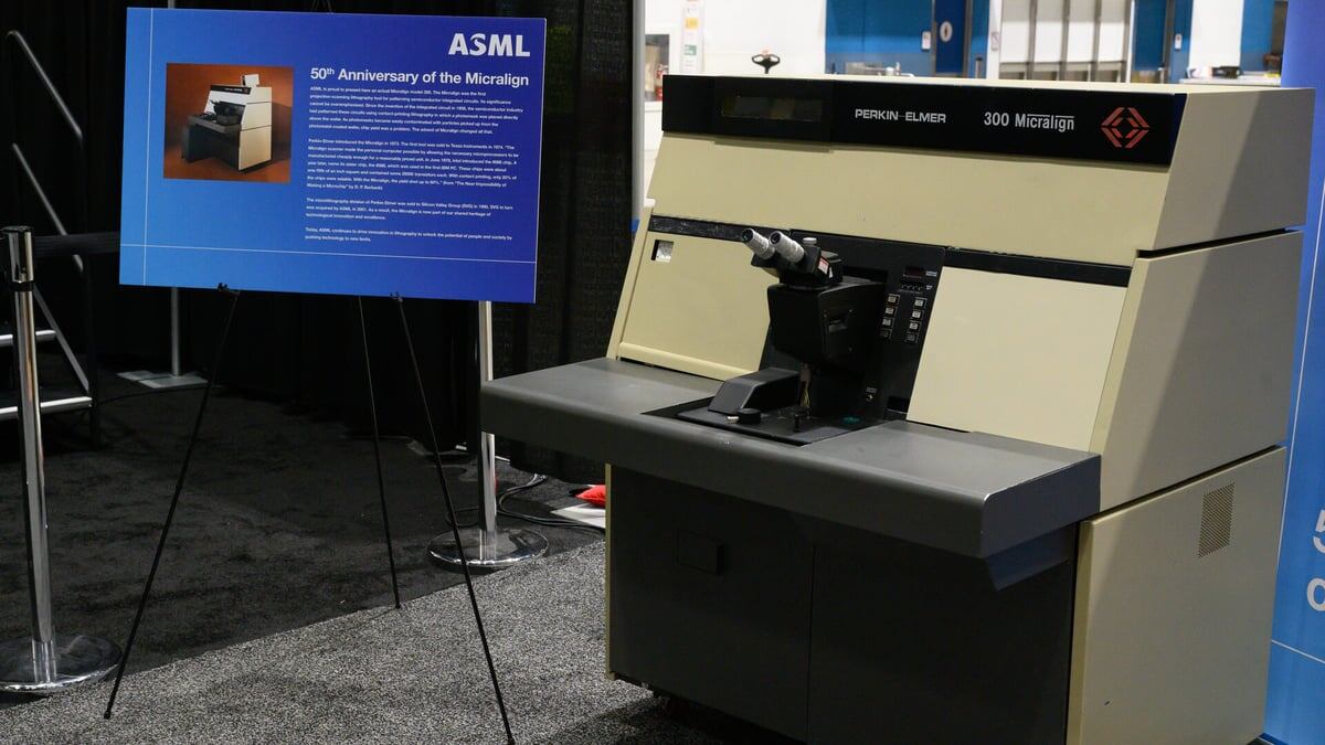 Установка Micralign Perkin-Elmer. Изображение: asml.com
