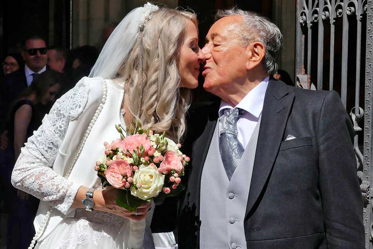 Manfred Siebinger / IMAGO / Global Look Press📷Рихард Люгнер с Симоной Рейлендер