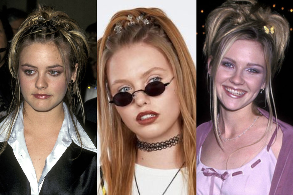 Классные причёски, что-то в этом было... 