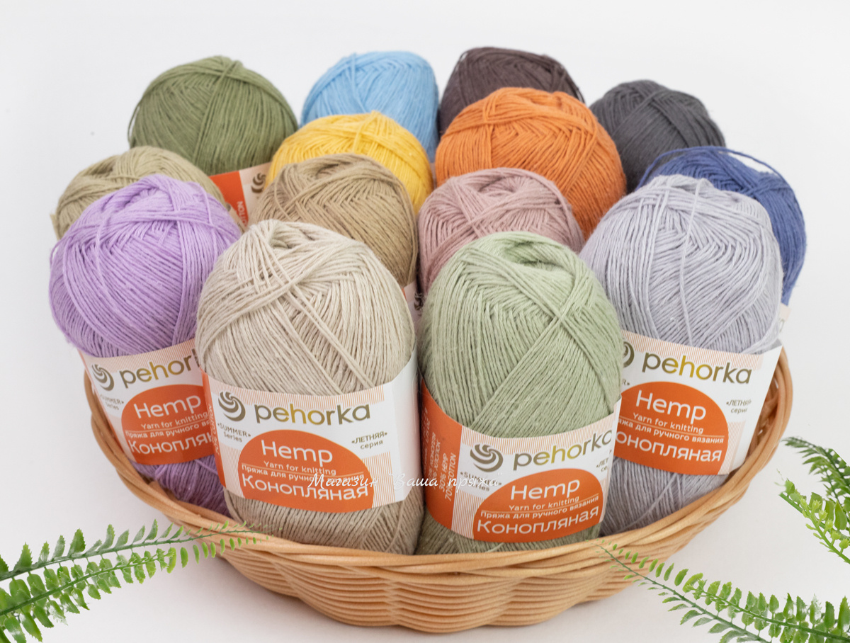 Пряжа «Пехорка Конопляная»