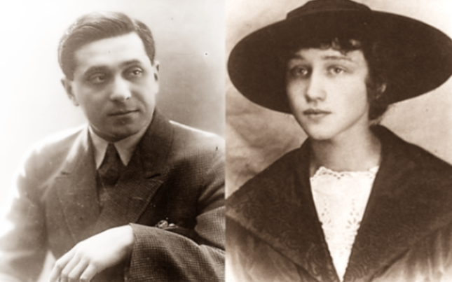 М. Зощенко и его жена Вера Кербиц