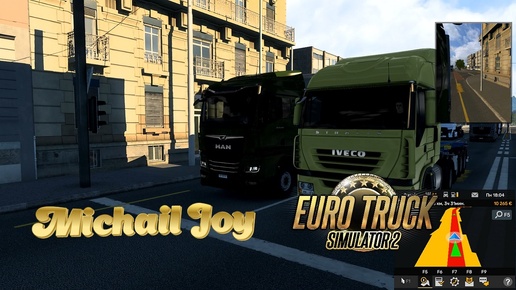 #Euro_Truck_Simulator-2.[1.50] Смотрим обновлённую игру ! Развиваю свою компанию дальше ! -4- Приключения продолжаются !