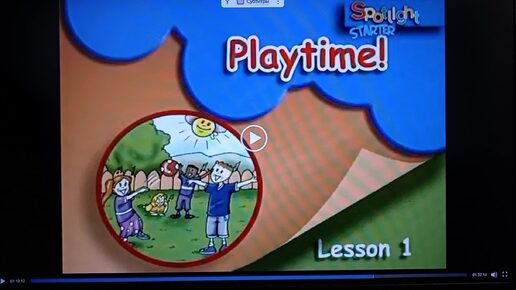 Запись №26 Spotlight Starter 1 класс Play Time Lesson 1 Время играть Урок 1 Английский в фокусе