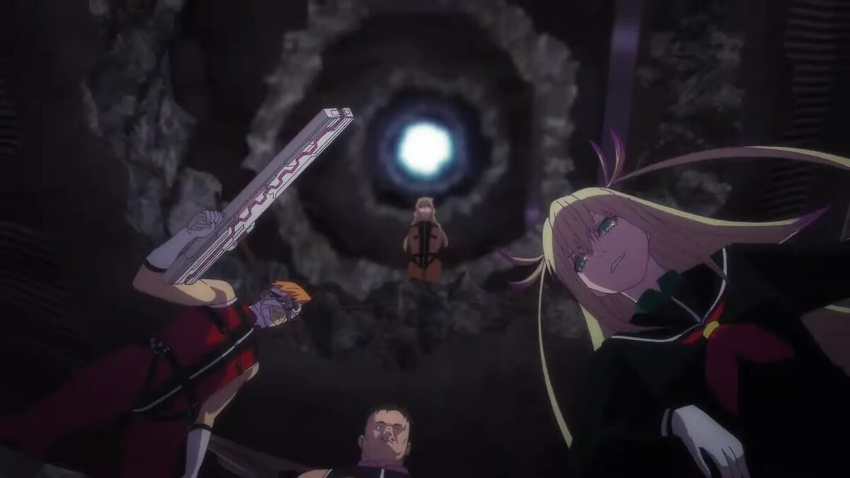 Кадр из аниме «Боевой отряд "Полный провал"»   📷