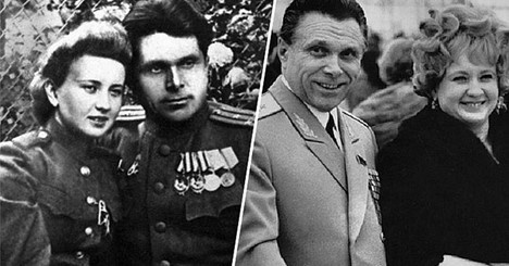 Николай Щёлоков с женой Светланой