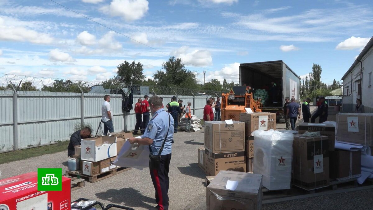    Чужой беды не бывает: жителям Курской области помогает вся страна