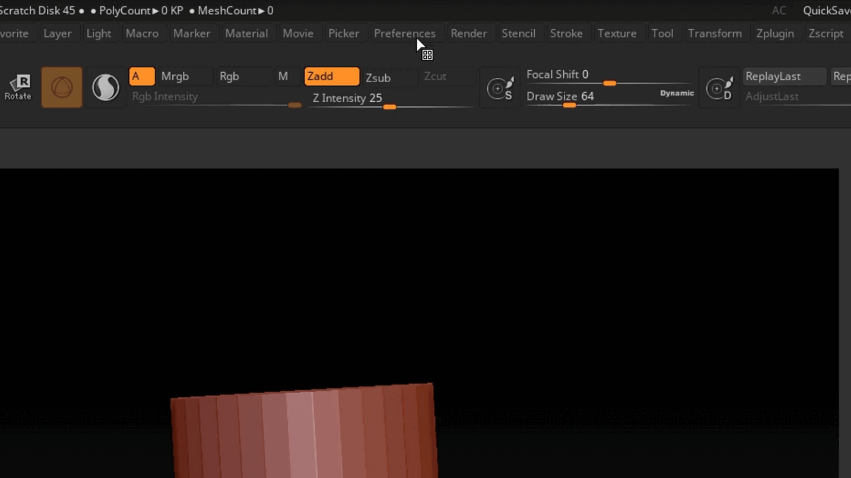 Preferences => Config => Store Config