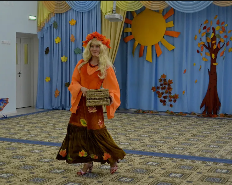 Вот такой получился костюмчик! 