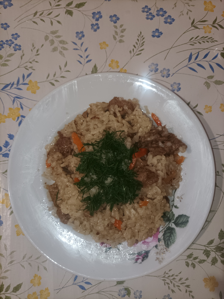 Готовый плов