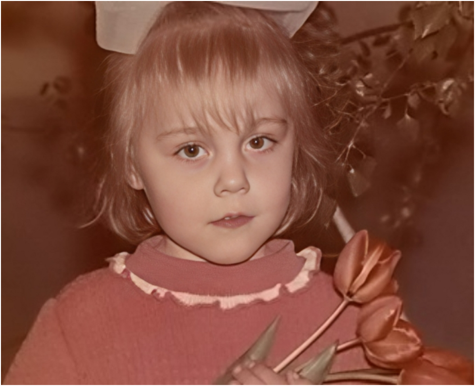 Сати Казанова в детстве
