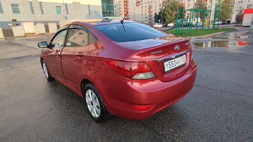 Hyundai Solaris 11г 1.6 МТ в максималке