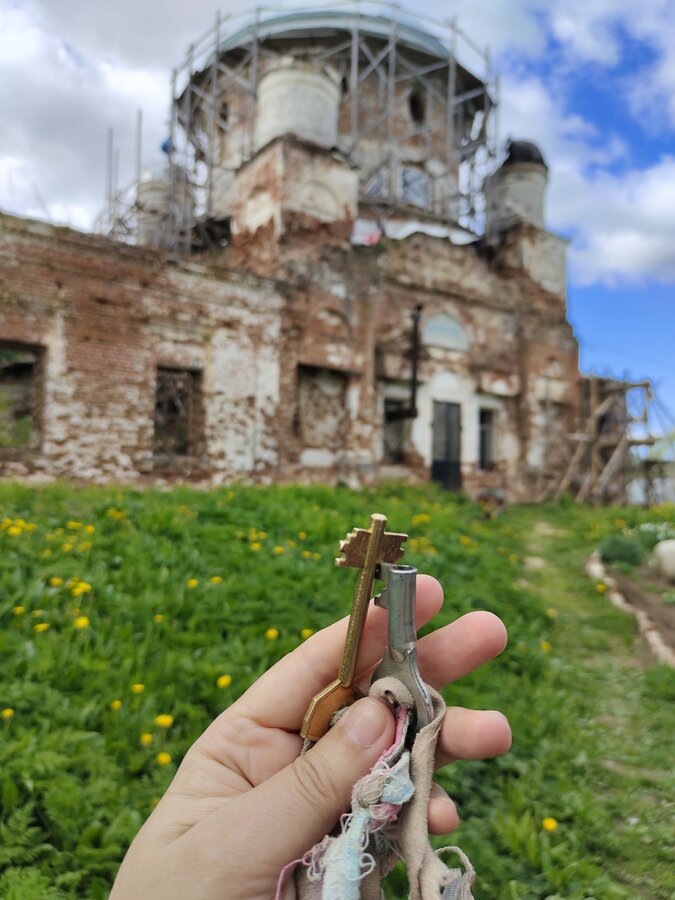 Ключи от Храма Успения Пресвятой Богородицы в Пархачево