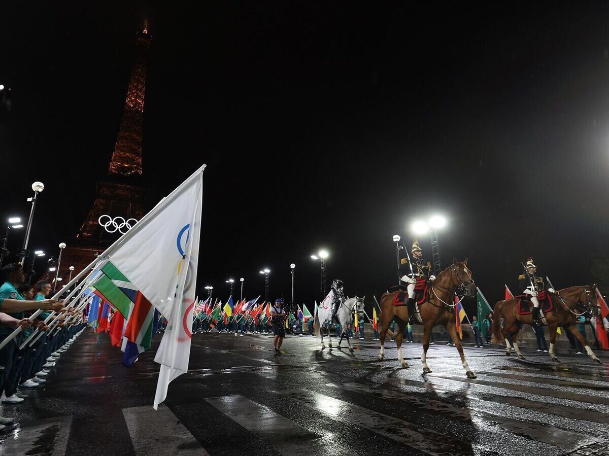    Церемония открытия Олимпиады-2024 в Париже© Фото : Социальные сети профиля Олимпийских игр