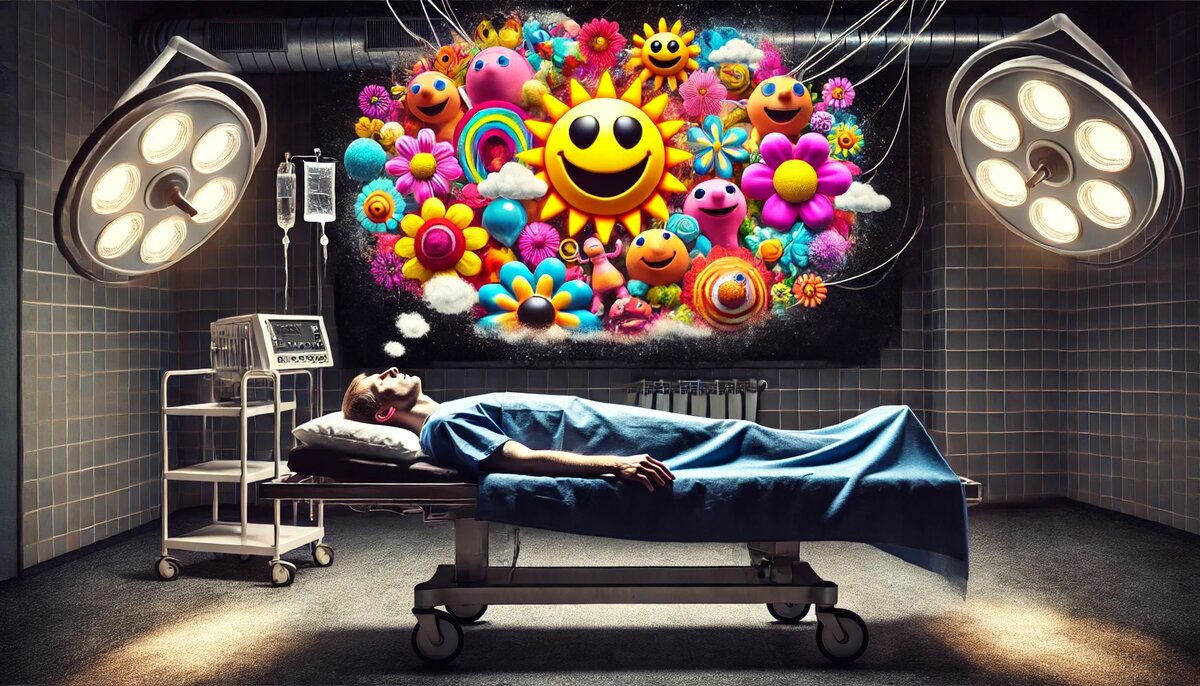 Наркоз может вызывать яркие сновидения. Во время наркоза пациенты иногда сообщают о ярких и необычных сновидениях. Это явление до конца не изучено, но некоторые исследователи предполагают, что сны могут быть вызваны воздействием анестетиков на мозг. Несмотря на это, многие пациенты вспоминают эти сны как приятные или нейтральные, что помогает снизить уровень стресса перед операцией.