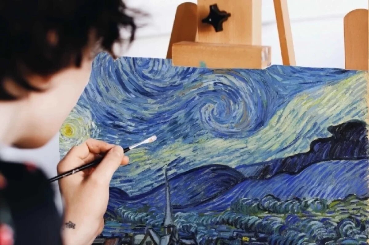    Мастер-класс «Нарисуй картину Ван Гога» пройдет в Светлоярском парке