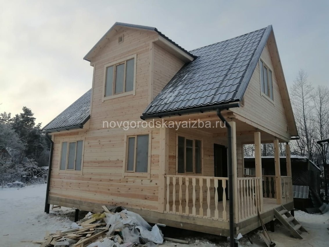 Коттедж из профилированного бруса