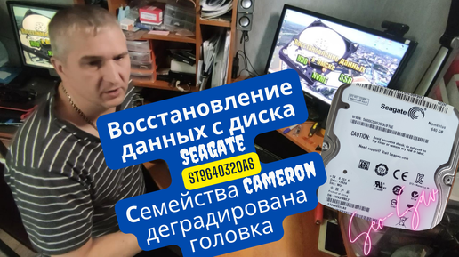 Не теряйте надежду: Восстановление данных с диска Seagate Cameron ST9640320AS