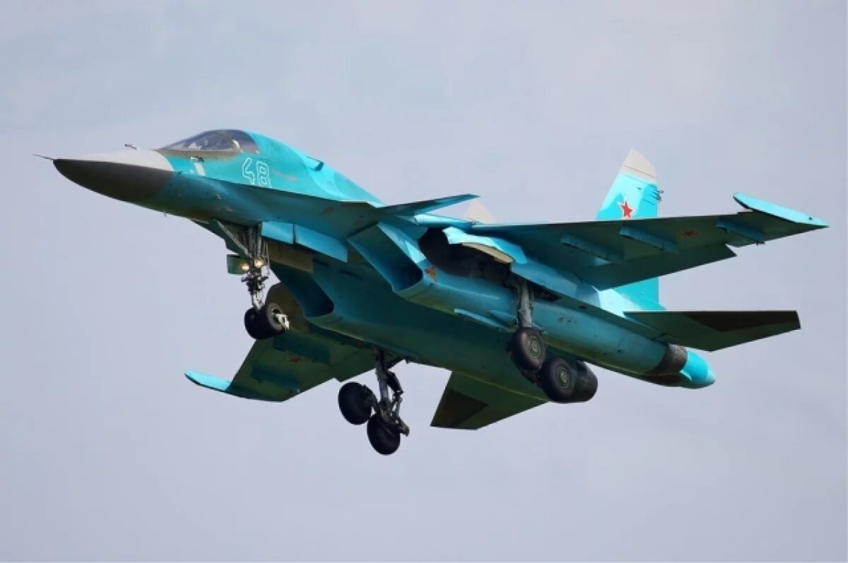    Су-34 нанесли удар по ВСУ в Курской области