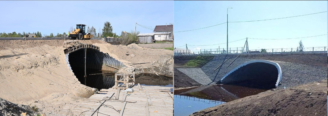    Парфенчиков показал преображение моста в Карелии