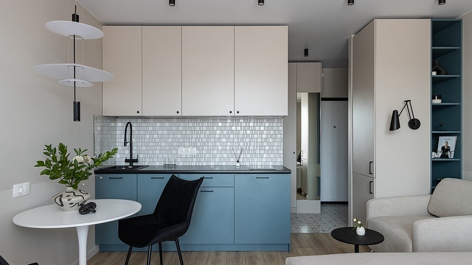 Уютные 26 кв. м: студия в Санкт-Петербурге на троих гостей