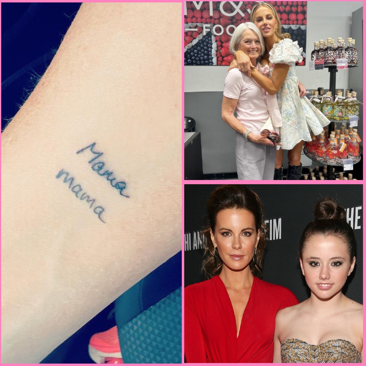 Мама и дочь - два самых любимых человека в жизни Кейт Бекинсейл