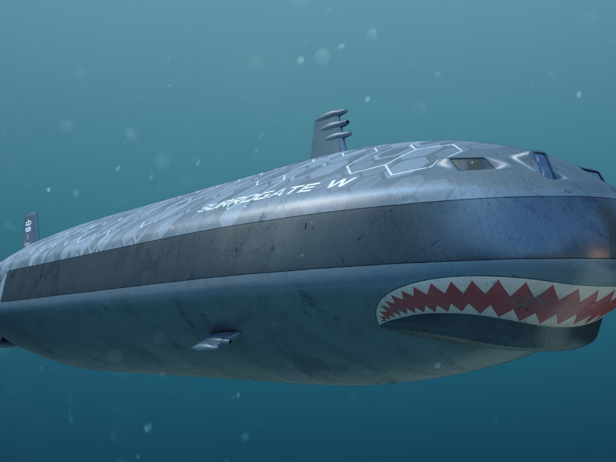    Подводный беспилотник Суррогат-В© ЦКБ "Рубин"