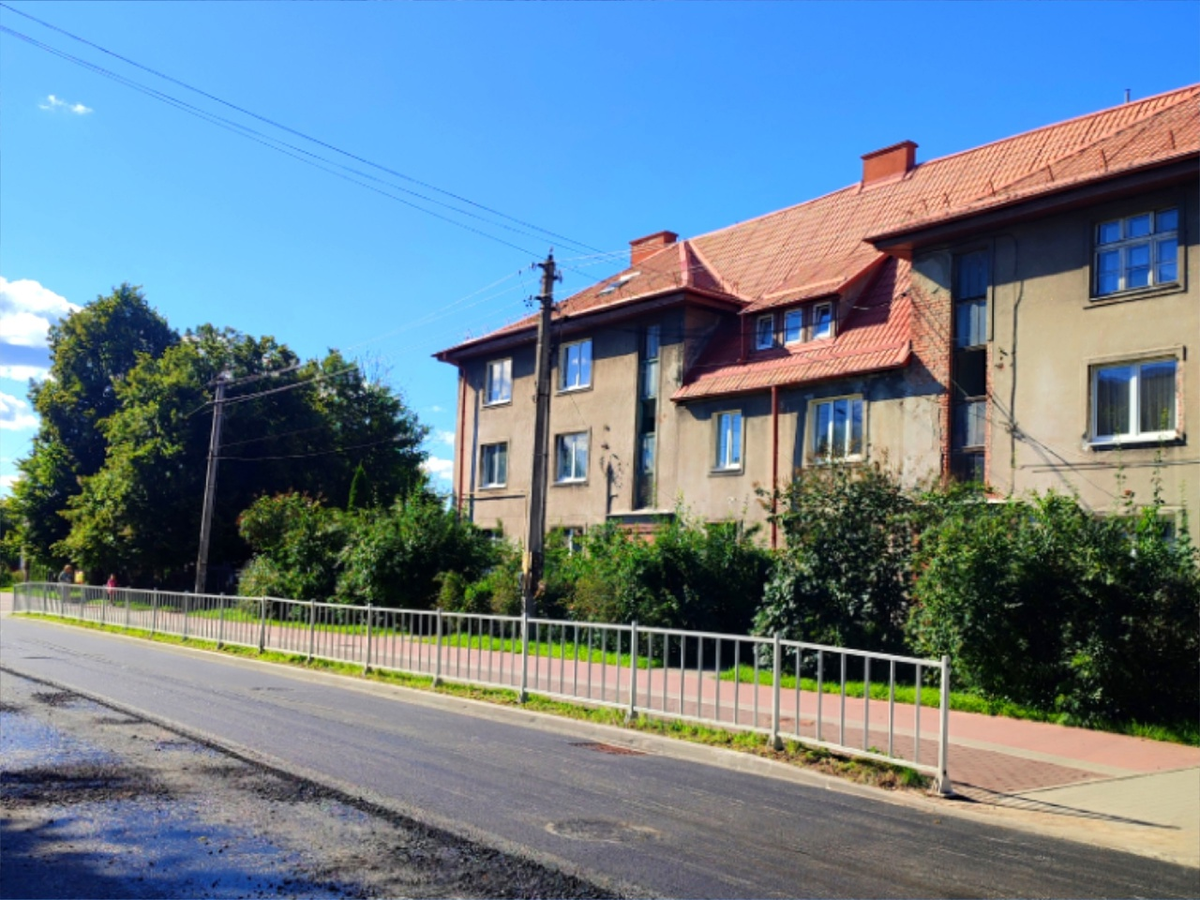 ул.Калининградская укладка асфальта