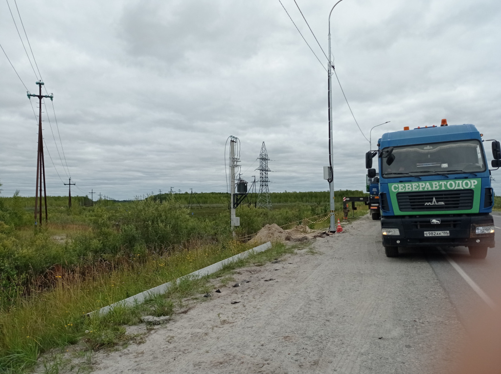    Восточная объездная дорога в Сургуте станет светлее