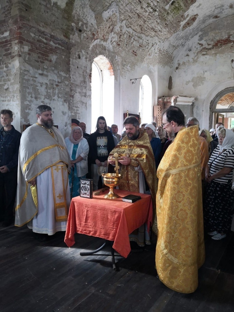    Молитва прозвучала в храме Карелии, где сто лет была тишинапаблик "Православие в Карелии"