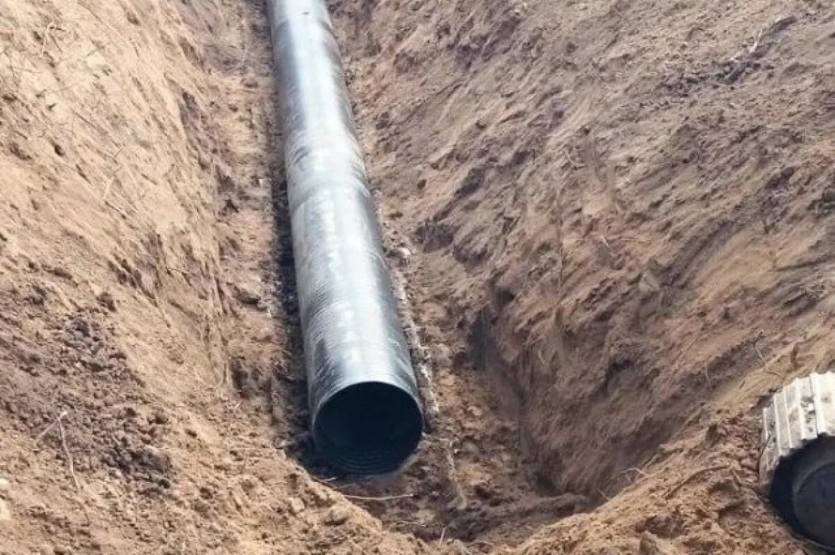    В Заволжском районе перекладывают два канализационных коллектора