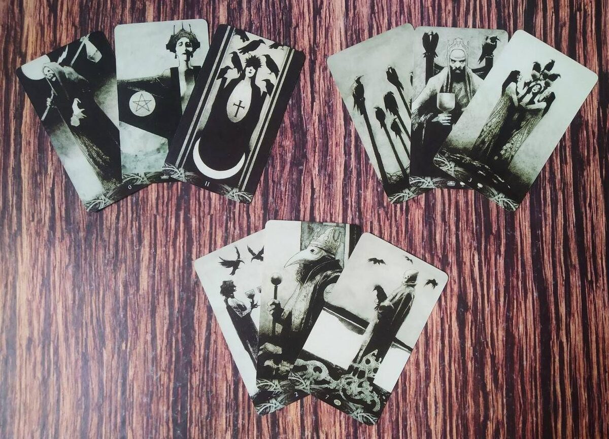 Ответ смотрим на колоде "Ворон смерти"