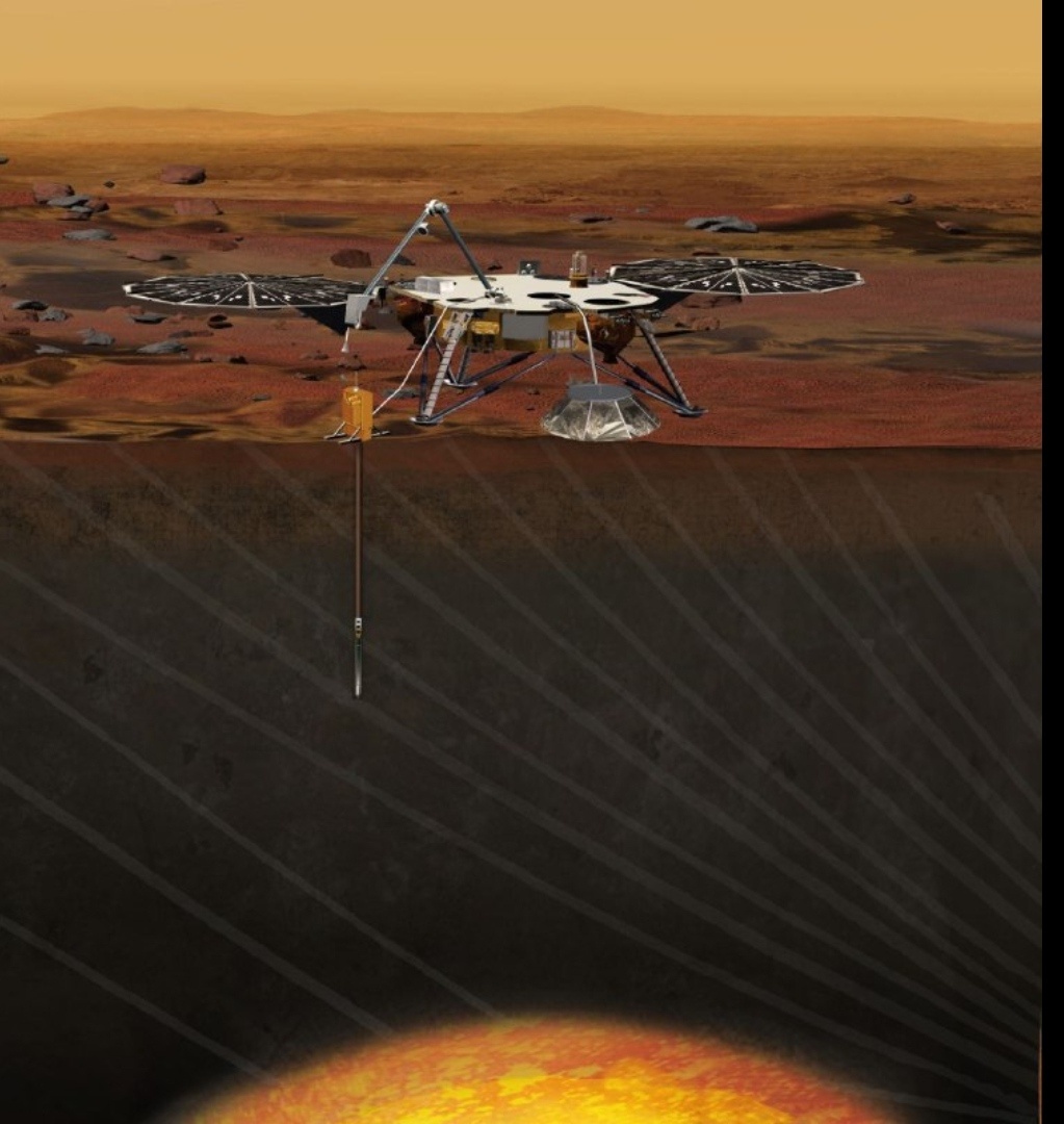 На Марсе впервые нашли ЖИДКУЮ воду.Возможно, она ПРИГОДНА ДЛЯ ЖИЗНИ.Посадочный модуль Insight с 2018 года изучал марсианскую кору, мантию и ядро. В 2022 году аппарат завершил миссию, но её результаты учёные обрабатывают до сих пор. Данные от Insight позволяют изучать комбинации параметров пористости марсианских пород, их плотности и насыщенности водой. В итоге учёные пришли к выводу: грунтовых вод на Марсе очень много.  Марсианской водой можно покрыть всю планету на глубину от 1 до 2 километров. Но есть и сложность: вода находится на глубине от 11 до 20 километров под поверхностью в слоях разрушенной магматической породы. Пробурить Марс на такую глубину в ближайшее время не представляется возможным.Участник исследования, профессор Калифорнийского университета в Беркли Майкл Манг заявил: «Вода необходима для жизни в том виде, в каком мы её знаем. И я не понимаю, почему этот подземный резервуар не является пригодной для жизни средой»