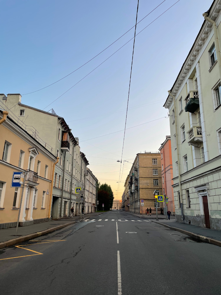 Малоэтажная застройка на Балтийской улице 