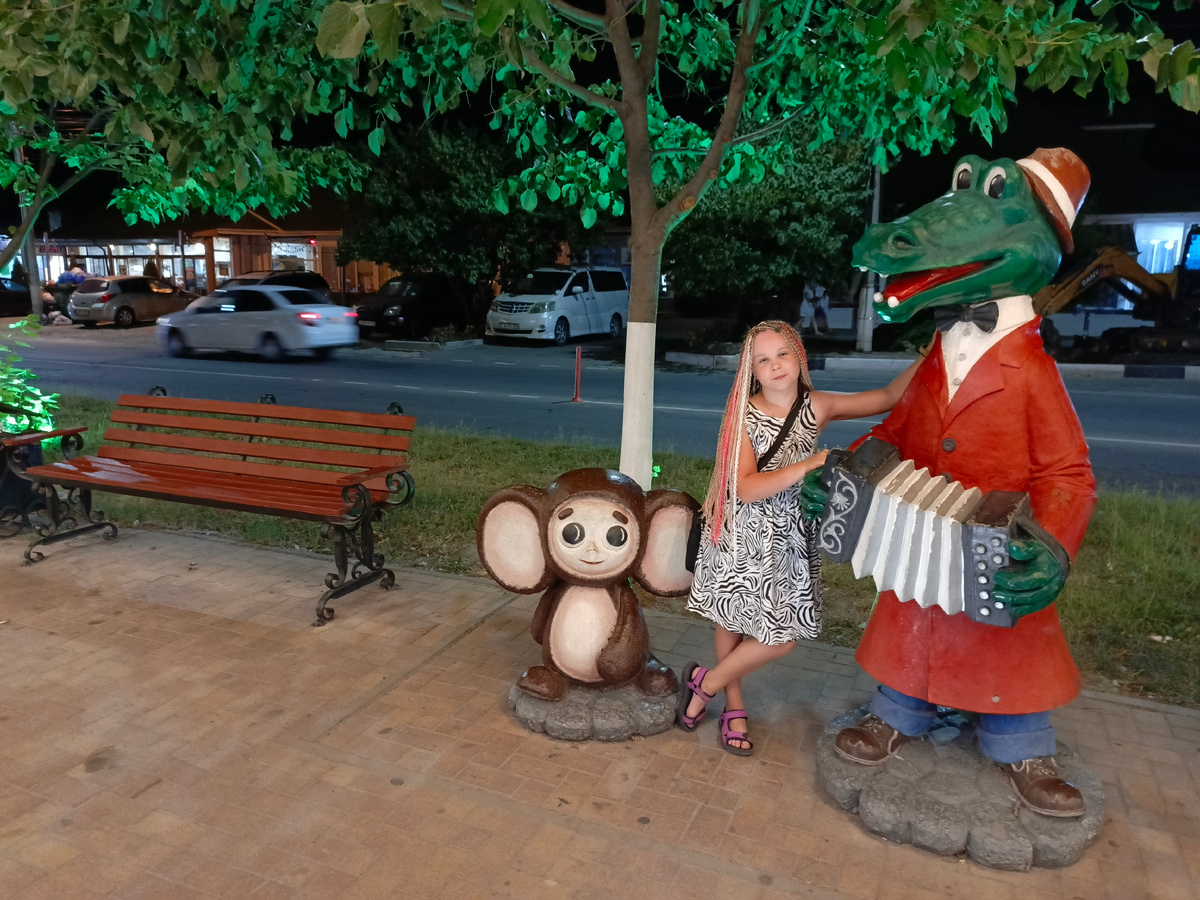 Маша на Пионерском проспекте. Фото автора