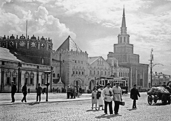 Ансамбль Казанского вокзала на Каланчёвской (Комсомольской) площади, 1920-е