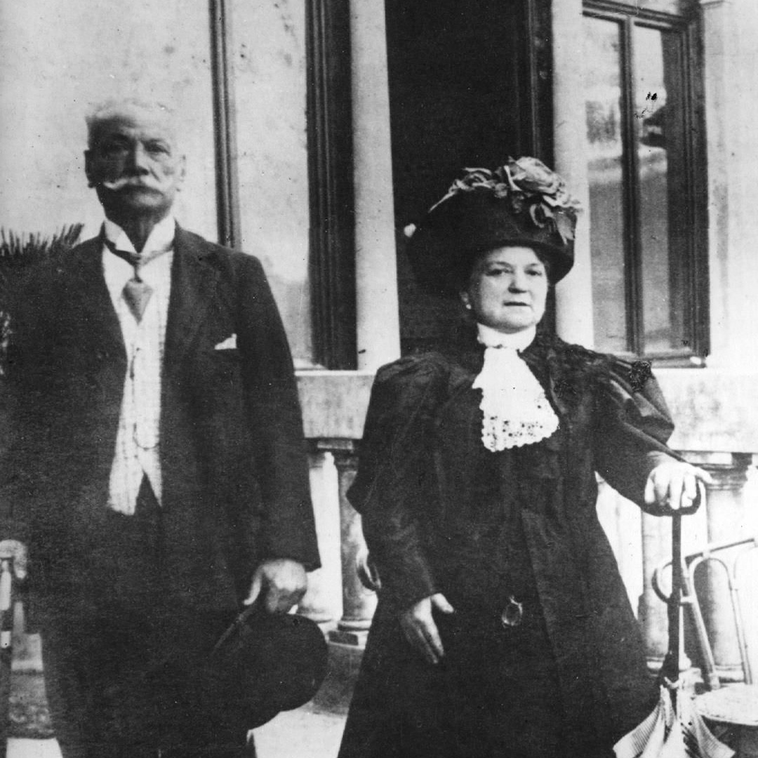 Габриэлло Гуччи и Елена Сантини – родители Гуччио Гуччи