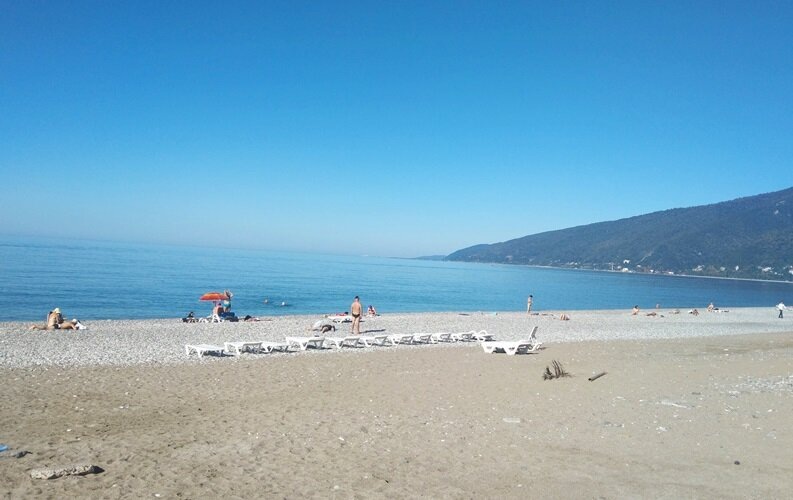 Гагра в октябре-2022