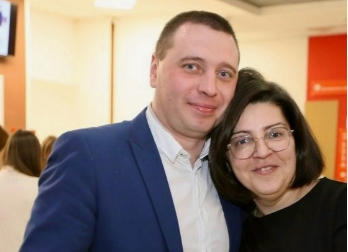 Дмитрий Акулов и Юлия Каминская. 