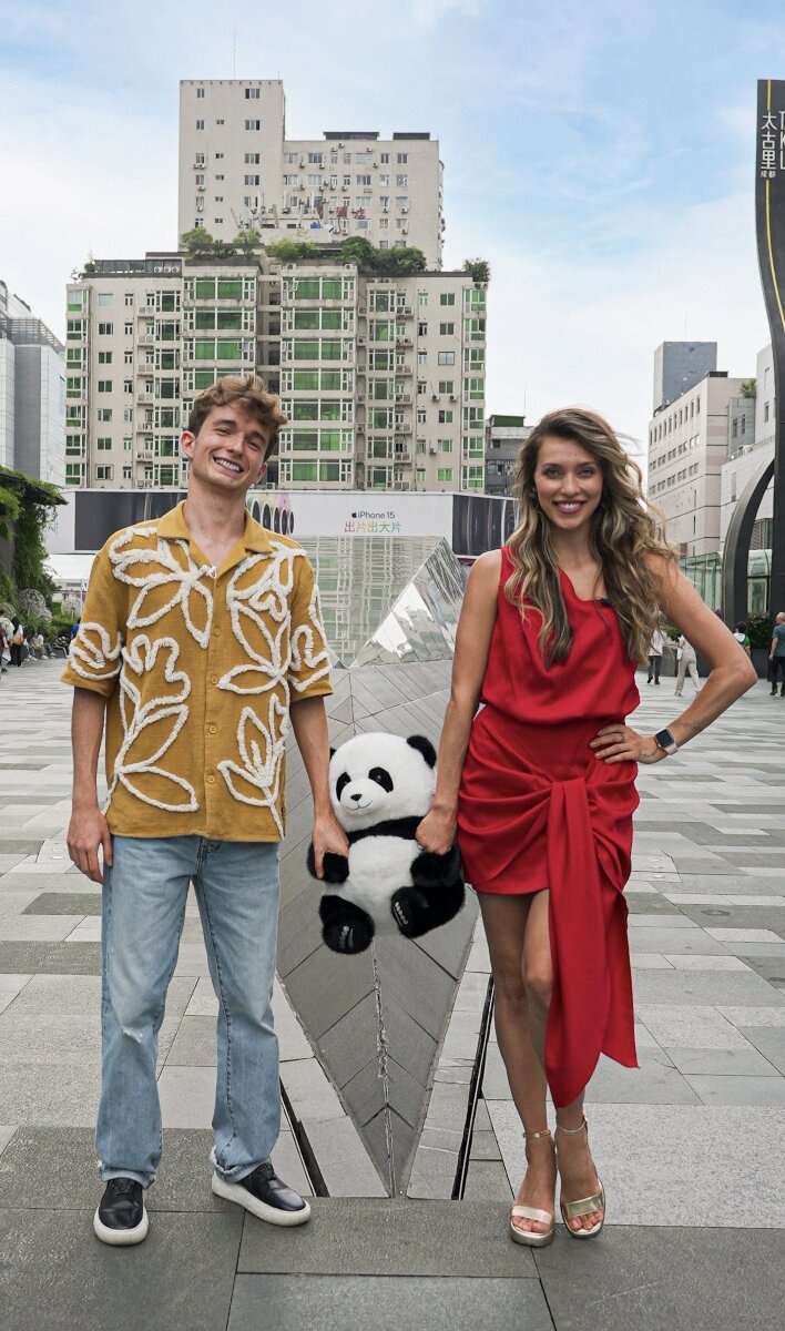 Регина Тодоренко и Лоренцо Баньяти