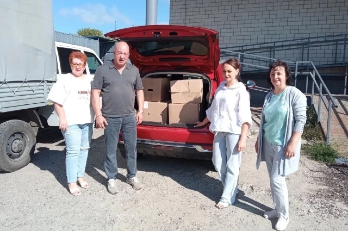    Саратовцы продолжают отправлять гуманитарную помощь в Курскую область