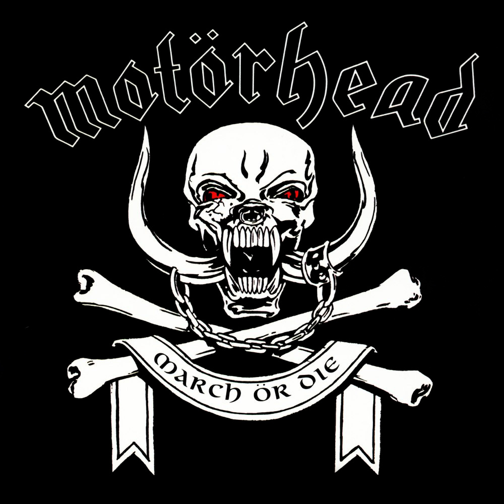 Обложка и диск альбома Motörhead - March Ör Die (1992) - 2 изображения