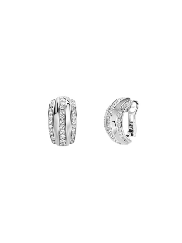 Серьги Chopard La Strada из белого золота с бриллиантами