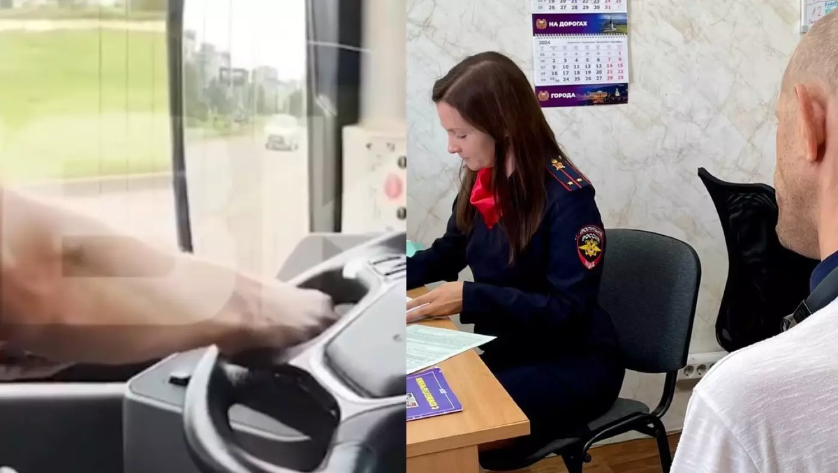 Красноярск в шоке: водитель, игнорирующий дорожные правила ради телефона