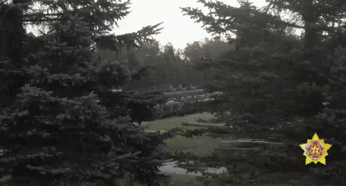 БЕЛОРУССКИЕ ТАНКИ СНОВА ПЕРЕБРАСЫВАЮТСЯ К ГРАНИЦЕ С УКРАИНОЙ. ВИДЕО: МО БЕЛОРУССИИ