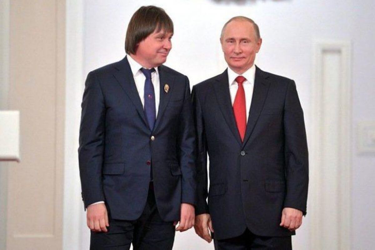 Покушалов с Путиным