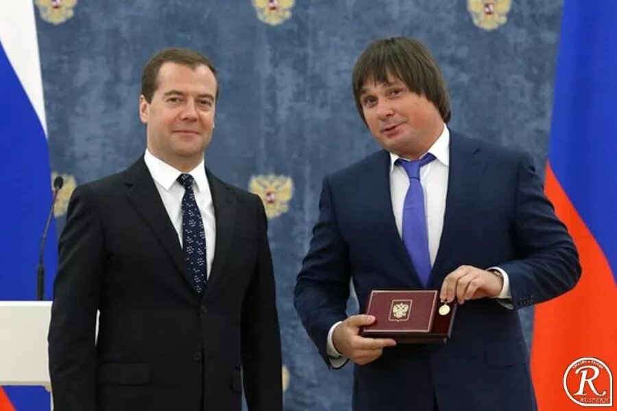 Покушалов с Медведевым