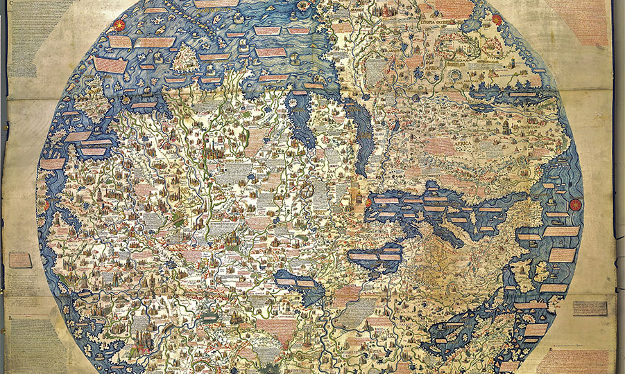 Карта Фра Мауро 1459 года, на которой есть и Тартария, и Россия, и даже россияне!