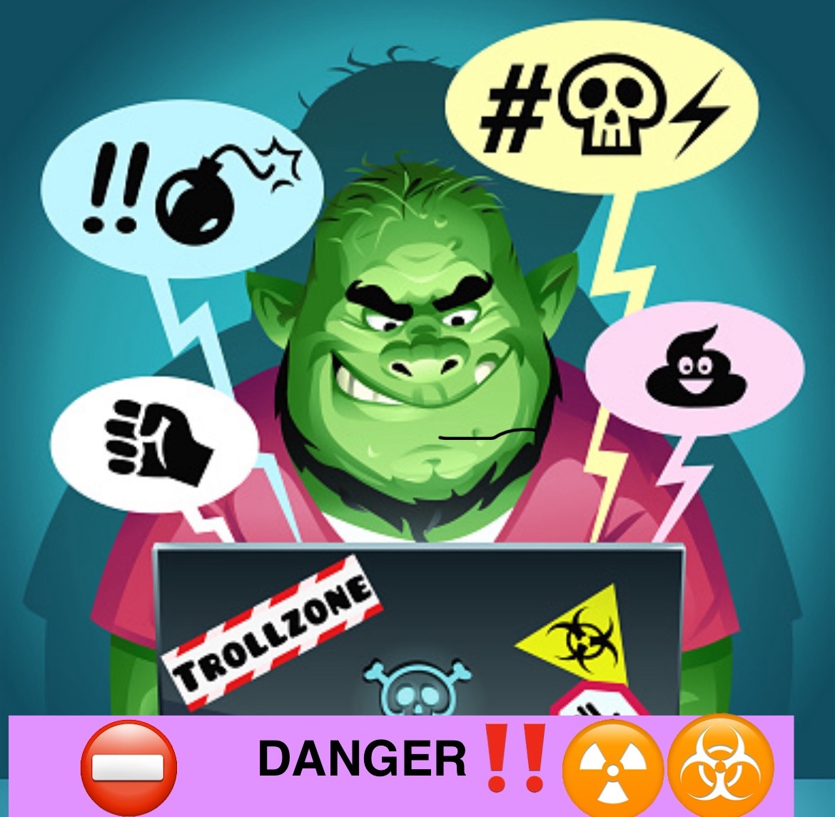 Осторожно! Злой вонючий тролль! 