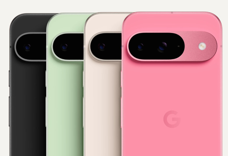    Pixel 9 вышел в том числе в розовом цвете. Источник: google.com